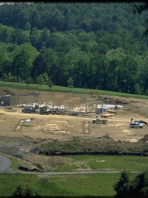 construction of the golf club of tennessee clubhouse